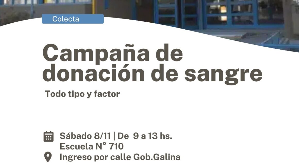Campaña de Donación de Sangre