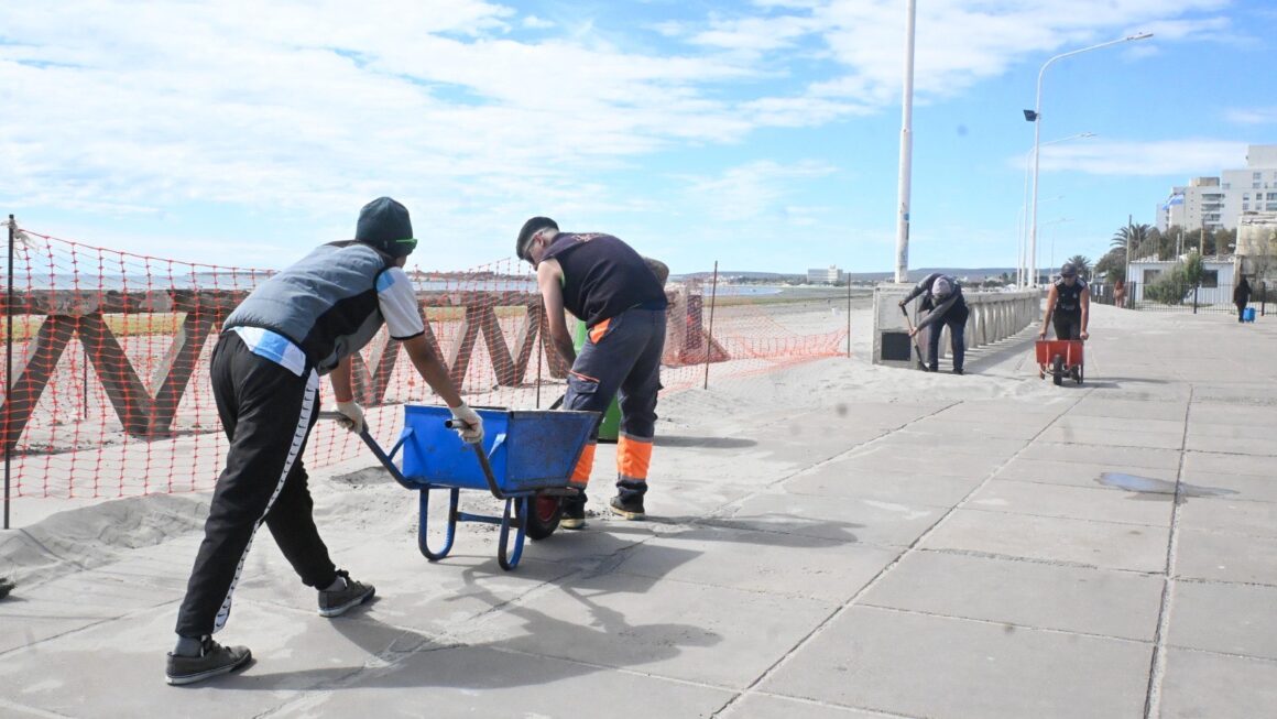 El Municipio Avanza Con Las Obras De Reconstrucción Del Murete Costero