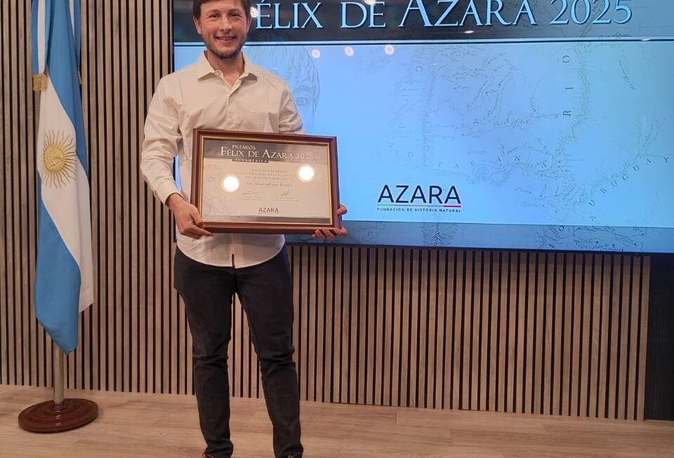 Investigador del CIEFAP fue distinguido con prestigioso premio
