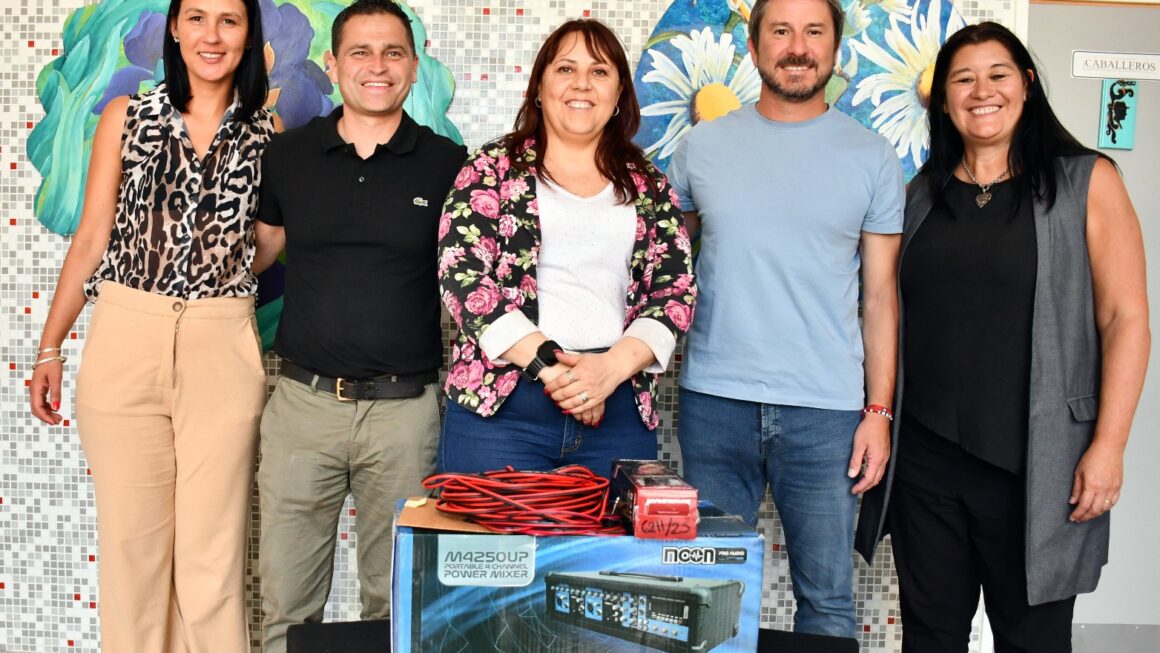 Lotería del Chubut entregó equipamiento a instituciones de Trelew