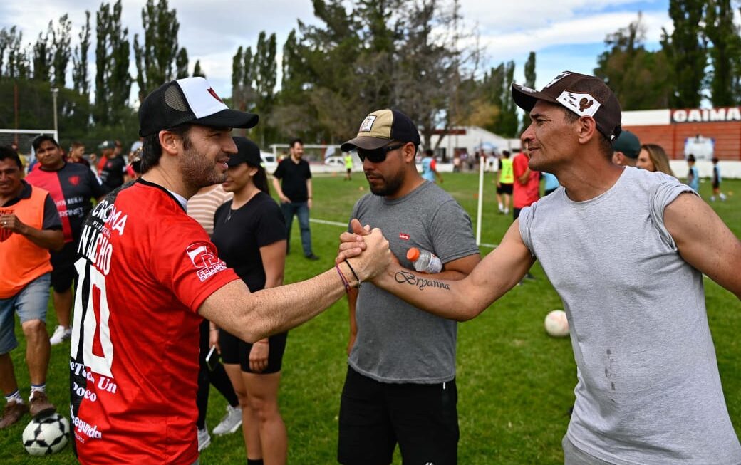 Torres anunció una importante obra de infraestructura para el Gaiman FC: «Será un salto de calidad para el deporte en el Valle»