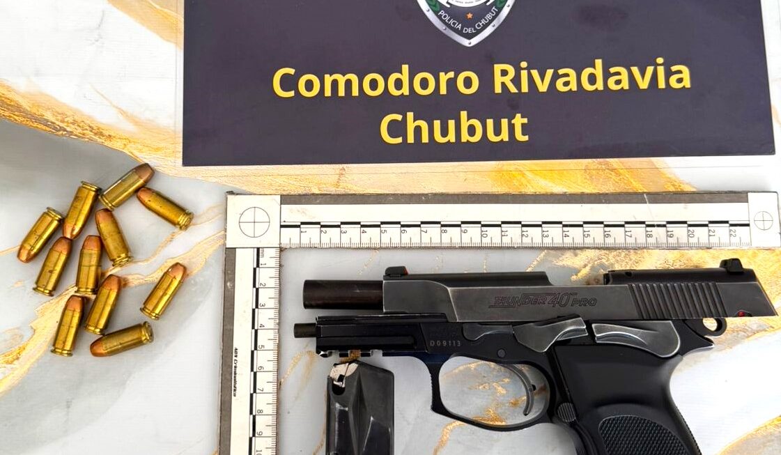 Verano Seguro: Amplio operativo policial derivó en el secuestro de armas y municiones en distintos puntos de Comodoro Rivadavia