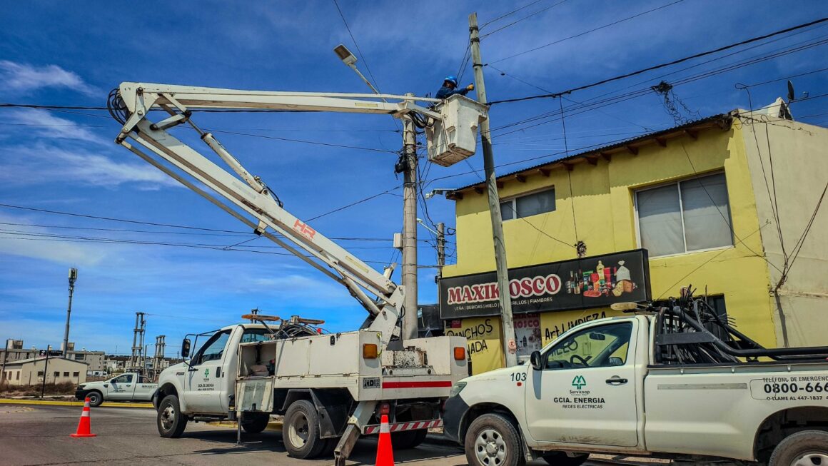 Finalizaron las tareas de reconfiguración de redes en zona sur