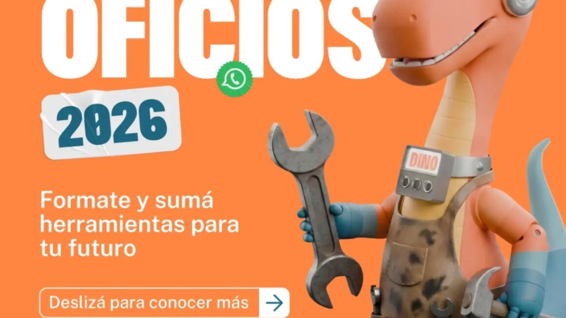 Con más de 270 ofertas ya está abierta la preinscripción 2026 en los Centros de Formación Profesional de Chubut