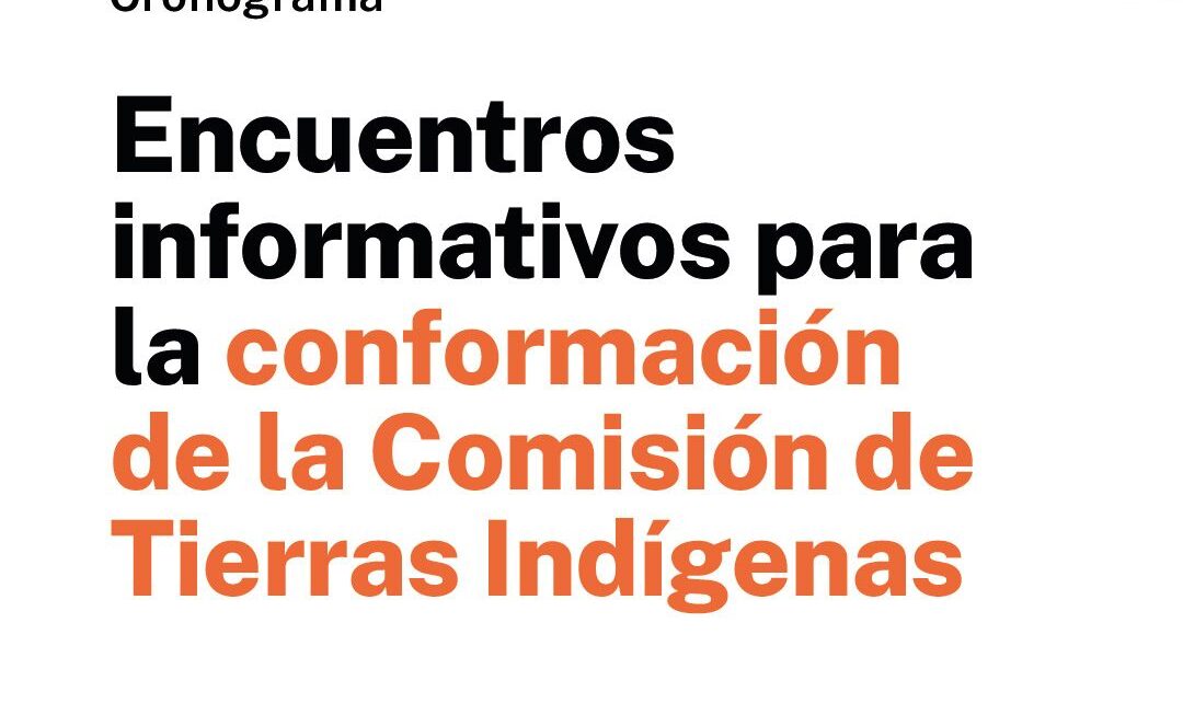 Chubut avanza en la conformación de la Comisión de Tierras Indígenas junto a las comunidades originarias
