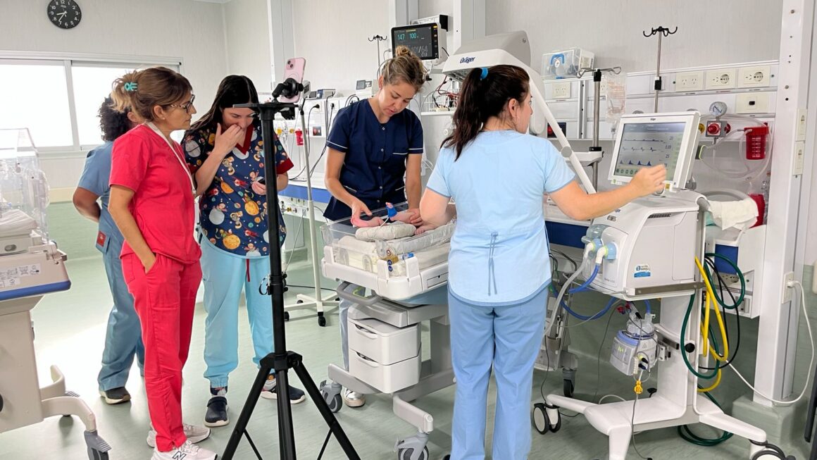 Telesalud: El Hospital “María Humphreys” realizó una interconsulta multidisciplinaria con el Hospital Garrahan