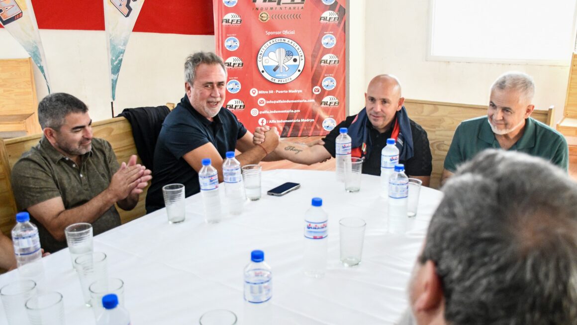 Histórico: Sastre Confirmó Que Madryn Será Sede Del Argentino De Pelota Paleta