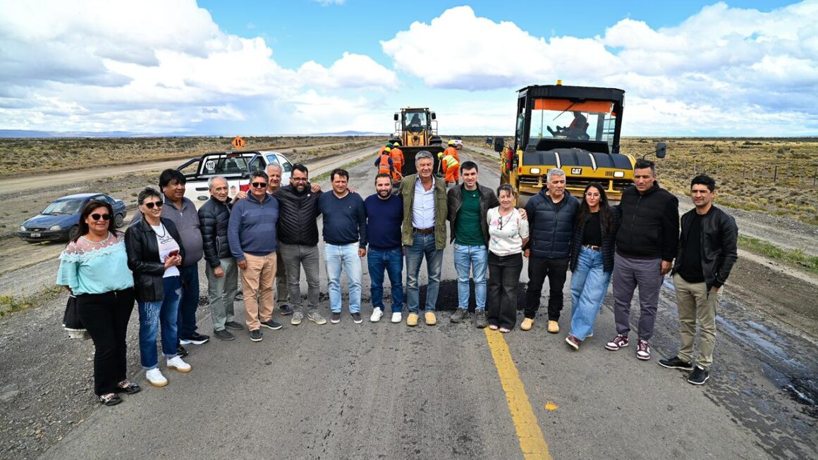 Comenzó la obra de la Ruta Nacional 40 “Los Tamariscos – Facundo” con fondos provinciales