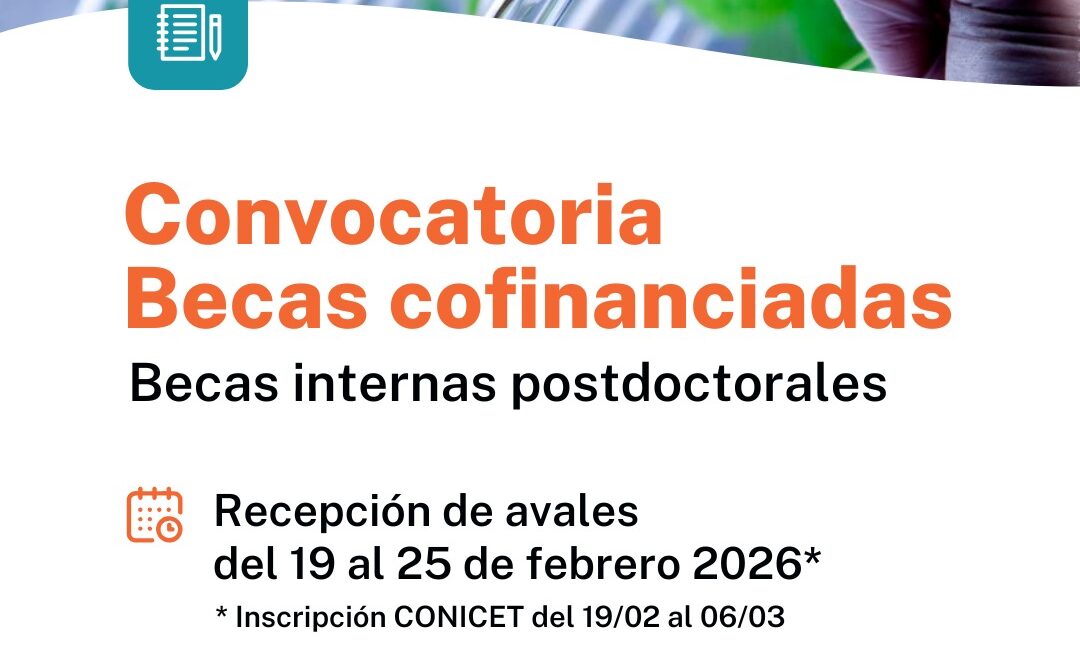 Provincia informa sobre convocatoria del Programa de Becas Postdoctorales Cofinanciadas entre el CONICET y Chubut