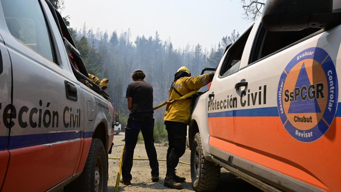 Incendios en la Cordillera: Provincia mantiene un amplio operativo con brigadistas y medios aéreos