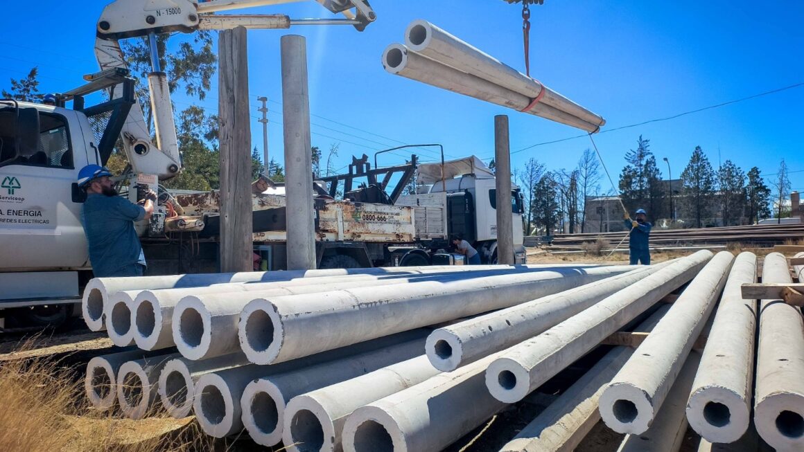 Avanzamos con el Plan de Modernización de la Red Eléctrica en Puerto Madryn.