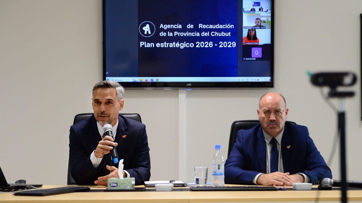La Agencia de Recaudación del Chubut presentó su Plan Estratégico 2026-2029 ante trabajadores del organismo