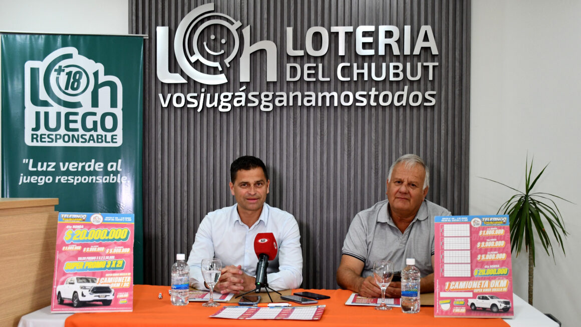 El Telebingo Chubutense sortea más de 29 millones en efectivo y una camioneta desde Tecka