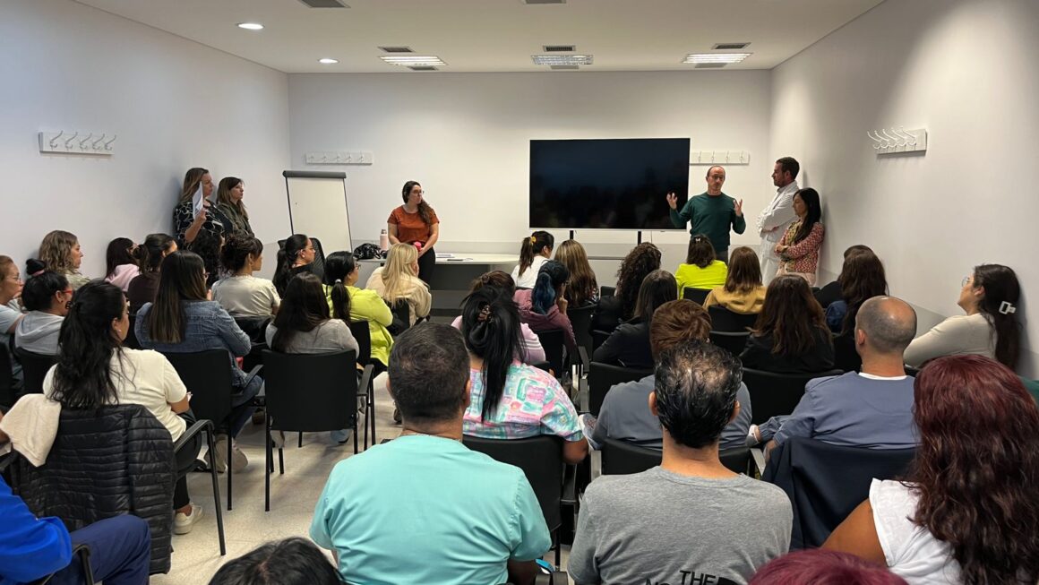 Salud continúa capacitando al personal que se desempeñará en el Hospital “María Humphreys” de Trelew