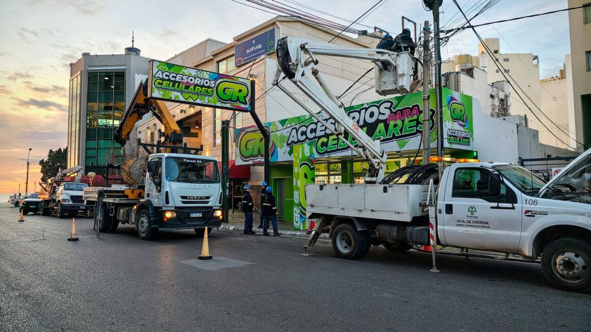 Corte programado de energía en la zona céntrica.