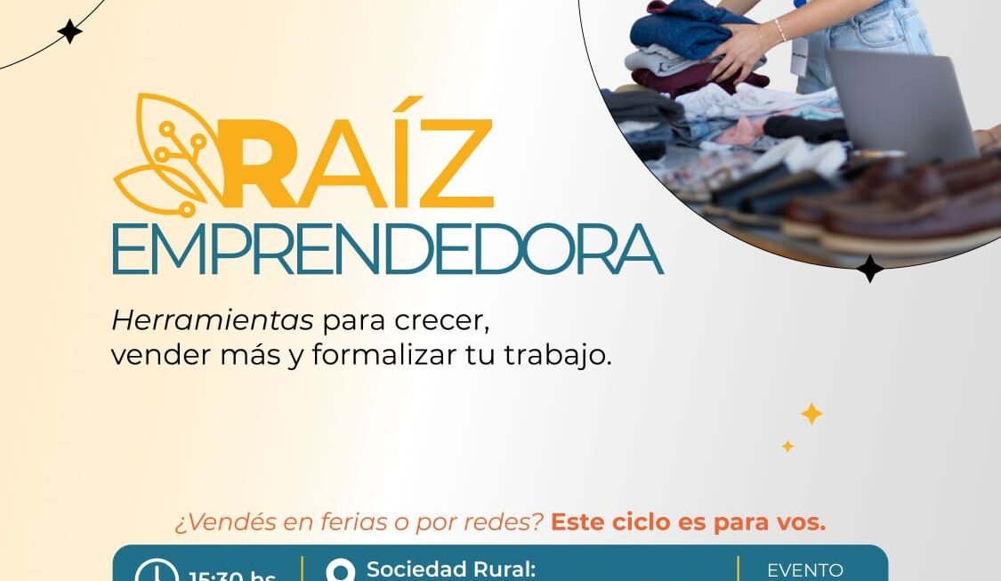 Con gran participación de mujeres se realiza en Gaiman una nueva jornada de «Raíz Emprendedora»