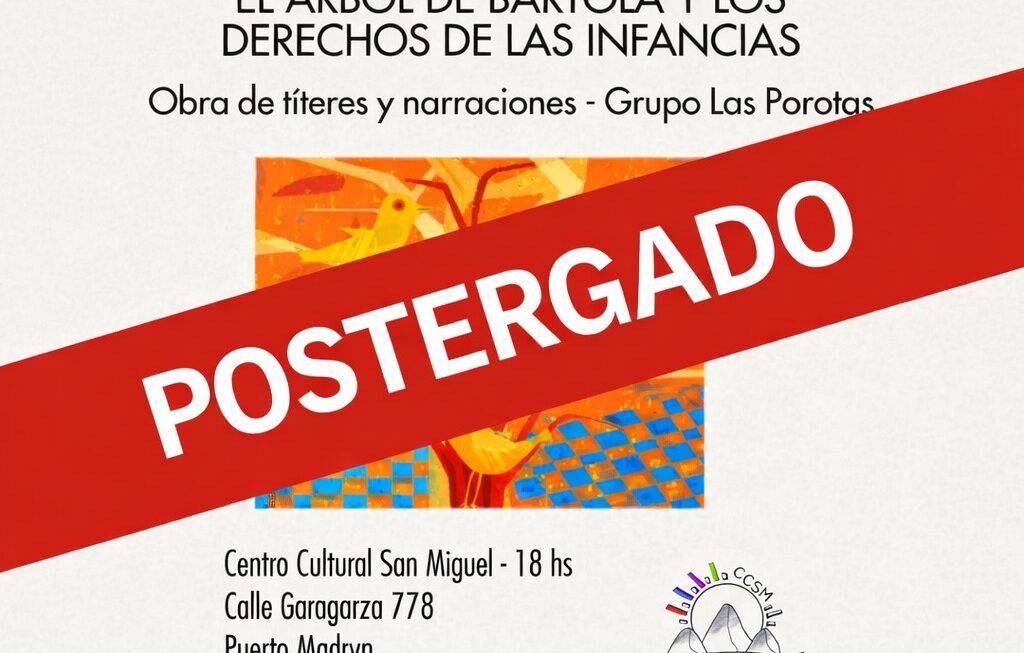 Se Posterga La Obra “El Árbol De Bartola”