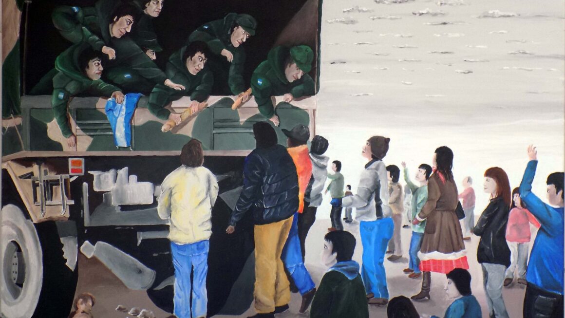 Se Exhibe Una Muestra Sobre Malvinas En El Parador Municipal