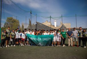 Continúan Las Acciones De Deporte Y Conciencia Ambiental Junto Al Club Español Real Betis Balompié