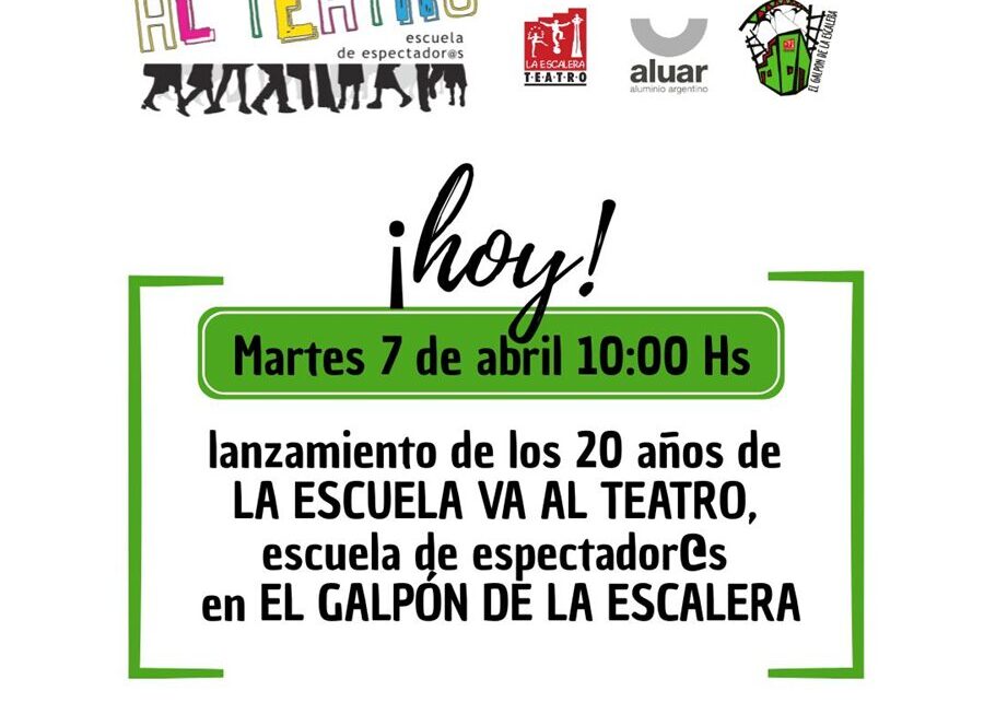 ¡La escuela va al teatro!