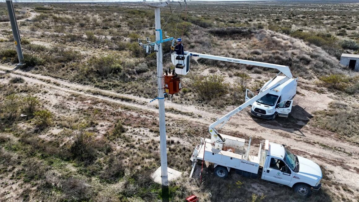 Obras de energía en la zona norte de la ciudad – Corte desde la E.T. “Sociedad Rural”.