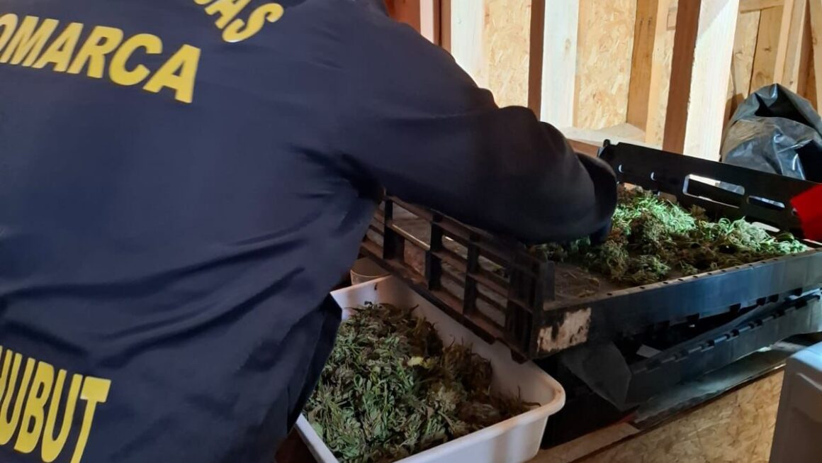 Policía del Chubut desbarata red de narcomenudeo en la Comarca Andina