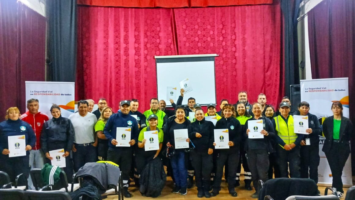 Provincia realizó capacitación en seguridad vial en Trelew