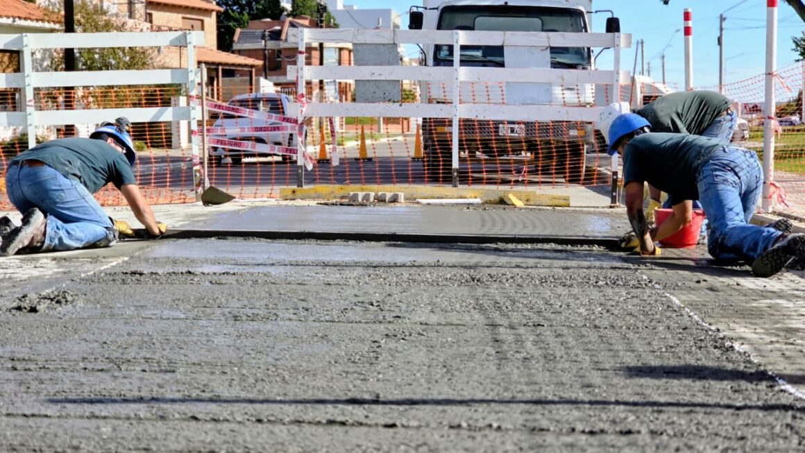Finalizó la obra civil en Boulevard Brown y Apeleg.