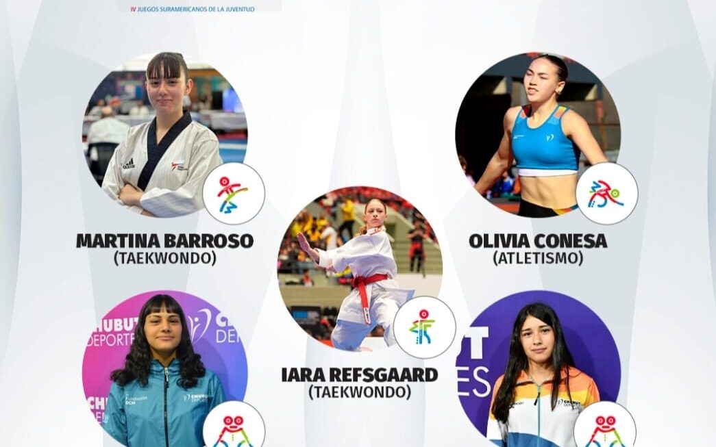 Chubut en el podio de los Juegos Suramericanos de la Juventud