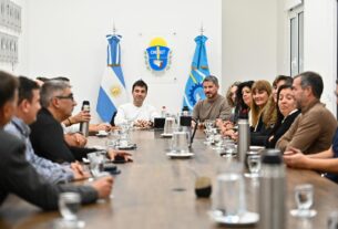 Torres y Merino encabezaron una reunión con la Cámara de Industria y Comercio y avanzan en medidas de incentivo sectorial