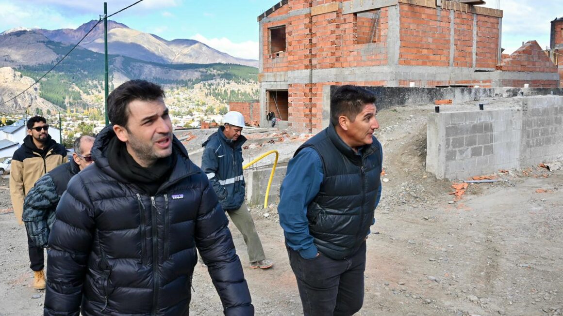 Más cerca de la casa propia: Provincia avanza con las 50 viviendas del barrio Winter de Esquel