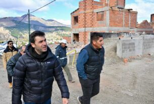 Más cerca de la casa propia: Provincia avanza con las 50 viviendas del barrio Winter de Esquel