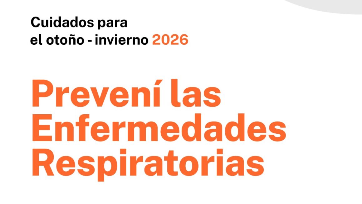 Salud recordó medidas simples y efectivas para prevenir las enfermedades respiratorias