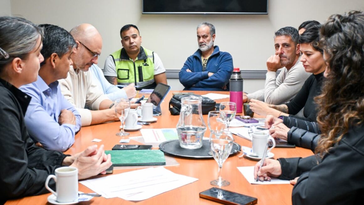 Reunión Del COEM En El Marco De La Emergencia Climática