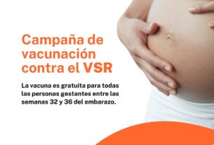 Continúa desarrollándose en Chubut la Campaña de Vacunación de embarazadas contra el Virus Sincicial Respiratorio