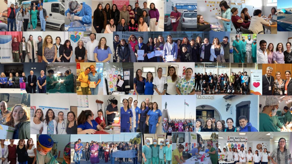 En el Mes de la Donación de Órganos, Chubut realiza múltiples actividades en diferentes localidades de la provincia