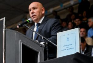 El Intendente Encabezó La Ceremonia De Promesa De Lealtad A La Constitución Nacional Con Más De 1.200 Estudiantes