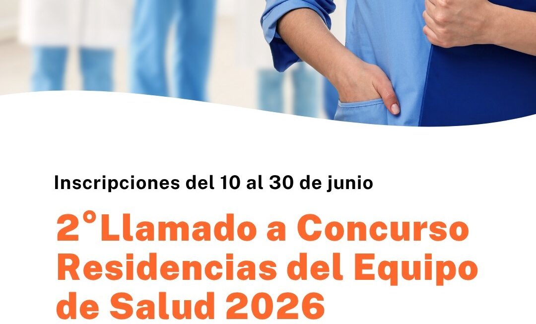 Chubut realiza el segundo llamado para cubrir cargos de las “Residencias del Equipo de Salud 2026”