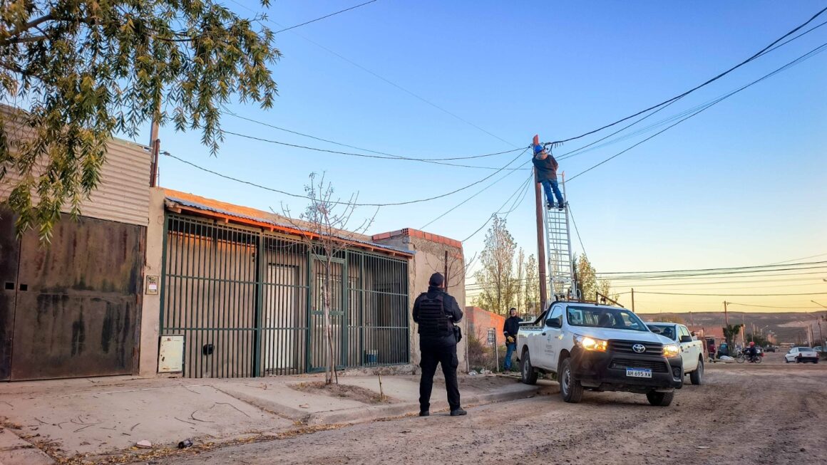 Continúan los operativos antifraude en distintos sectores de la ciudad.