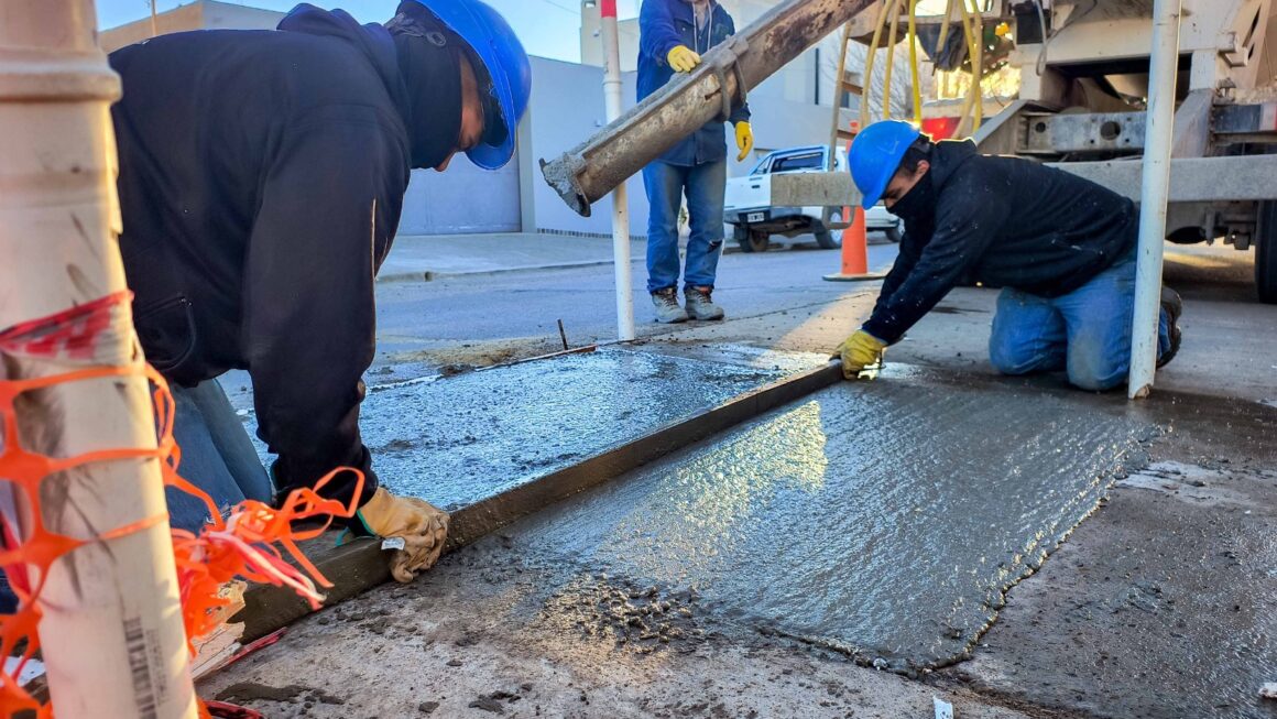 Obras civiles en distintos puntos denla ciudad.