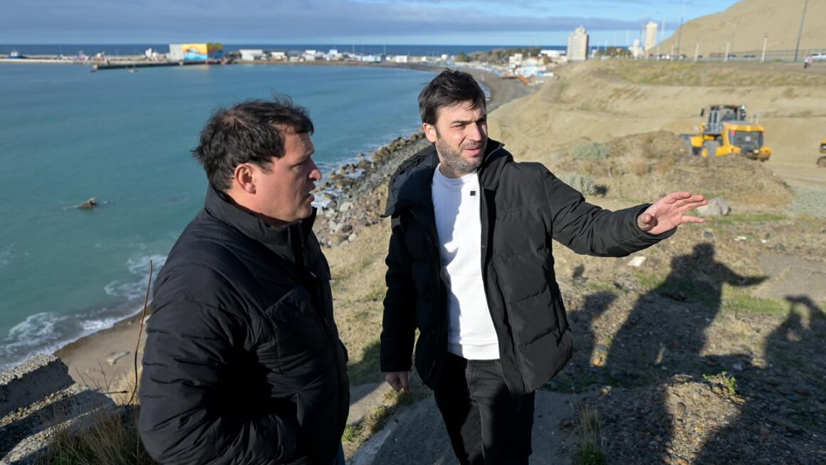 Con una inversión de más de $9.000 millones, Provincia avanza con la protección costera del Cerro Chenque